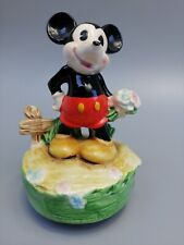 Walt Disney Spieluhr Micky Maus 17 cm hoch Mickey Mouse Schmid Japan