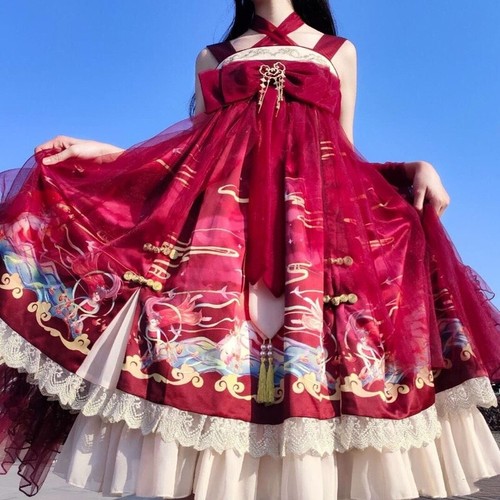 Damen gothic lolita kleid - lolita,