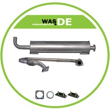 Komplette Auspuffanlage VW Transporter T3 1.7D BJ. 1985 bis1992 Auspuff