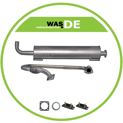 Komplette auspuffanlage - auspuffanlage, vw