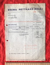 Rhewa Mettmann Waagen Fabrik