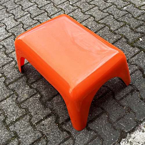 Kunststoff hocker orange - hocker,