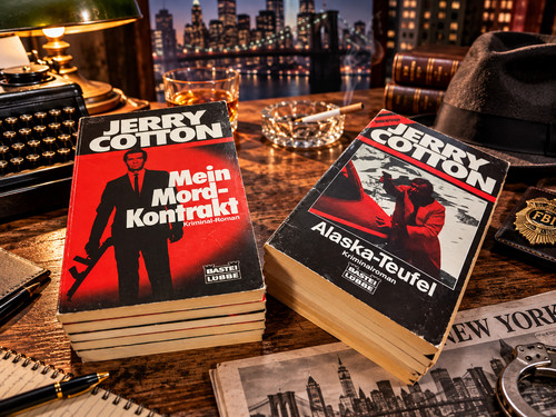 Jerry cotton taschenbücher - 12,