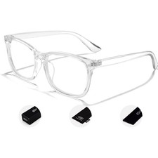 Nerdbrille oversized 80er