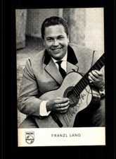 Franzl Lang Autogrammkarte