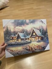 bild mit led beleuchtung 50x30