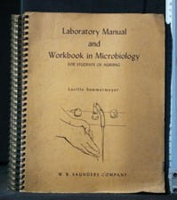 LABORHANDBUCH UND ARBEITSBUCH IN MIKROBIOLOGIE. Sommermeyer. Saunders.