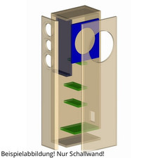 Visaton VOX 253 MHT Schallwand 1 Stück