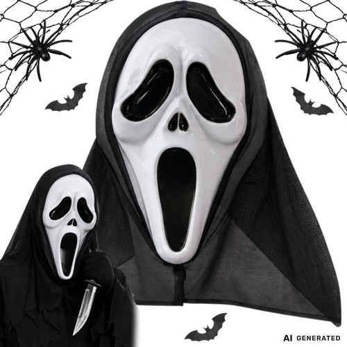Scream maske ghostface - maske,