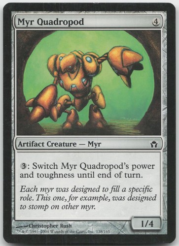 Myr quadropod 138 - 138, common