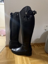 Cavallo Reitstiefel Schwarz Lack Glitzer Gr. 39/40