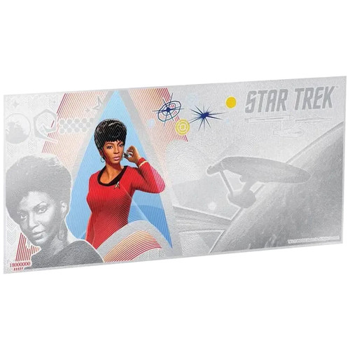 Silbermünznote star trek - star, trek™
