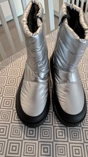 Winterboots Damen von Deichmann, Gr.40, Silber