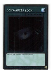 Yugioh SCHWARZES LOCH , nkrt-de024 Platinum Rare deutsch NM Limitierte Auflage