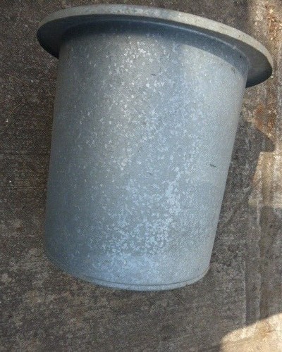 Alter zink kübel tonne - alter,