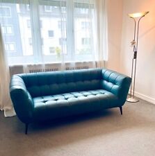 Chesterfield Sofa aus Leder / 2-Sitzer / gebraucht / von Someta