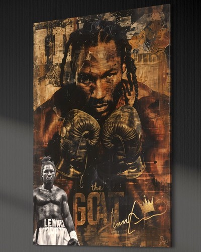 Lennox lewis leinwand bild - lennox,