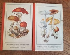 2 Bücher  Taschenbuch der wichtigsten heimischen Pilze I + II 