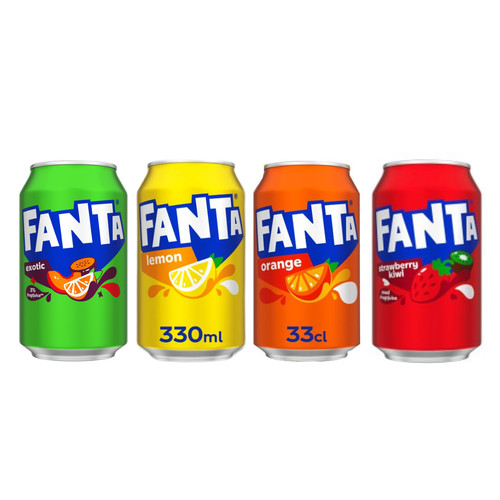Fanta mix 0 33 liter - 0,33,