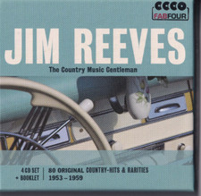 Jim Reeves - The Country Music Gentleman 4xCD Box-Set, Membran near mint