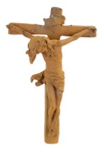 Ein rostiges Kruzifix aus