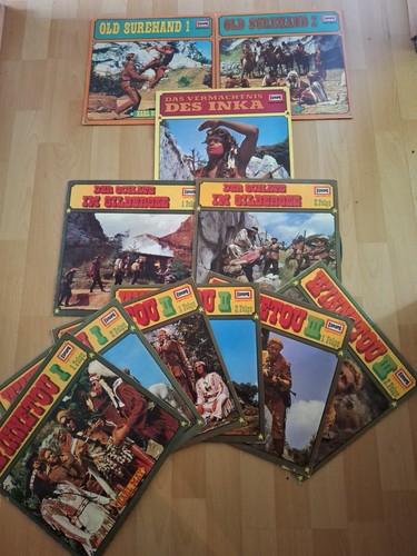 Schallplatten karl may - 11,