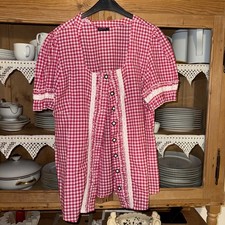 Damen Trachten Bluse Hemd Karo