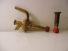 Zapfhahn und Entlüftungsstopfen aus Messing für Bierfässer zum Einschlagen