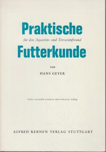 Praktische futterkunde für - praktische,