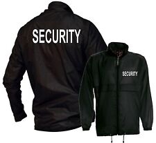 Regenjacke SECURITY Jacke  Personenschutz Sicherheitsdienst Ordner S-3XL