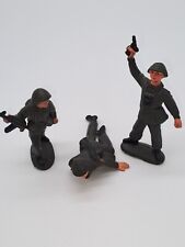 DDR NVA  Spielzeug Soldaten stehend liegend Gummi 22