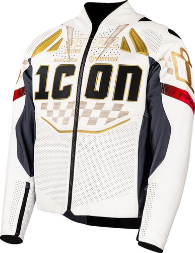 Icon jacket contra3 rizz white - icon,