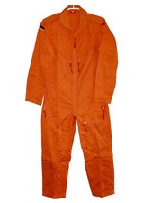 Orig.Bundeswehr Flieger-Kombi / Piloten-Overall orange,besonders strapazierfähig
