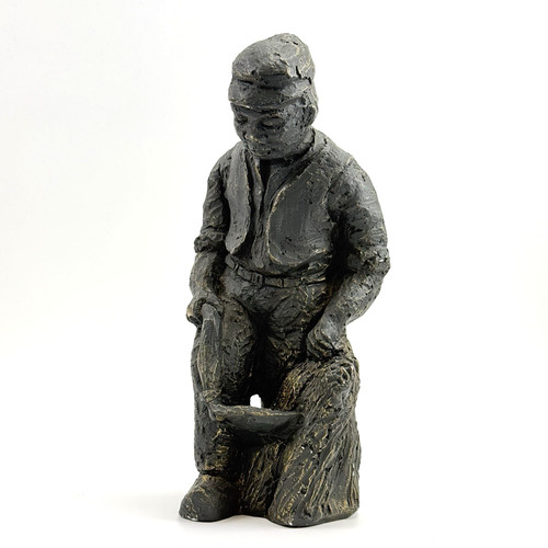 Bergmann figur kunststein - bergmann,