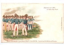 Litho Ak historische Uniform