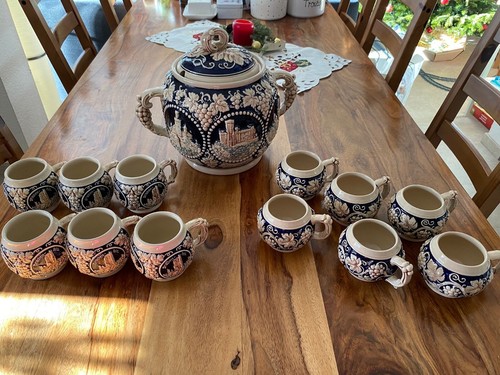 Bowle set drachenfels - bowle-, „drachenfels“