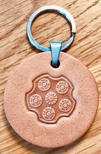 Leder Anhänger Munition Kaliber .44 Magnum Revolver .357 Magazin Colt Wesson