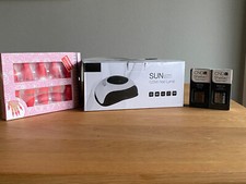 Set:120W LED UV Nagellampe   Nail Art Gel Dryer plus Zubehör