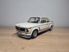 BMW 2002 Turbo E20 weiß M Design Kyosho 1:18 1973 silberne Felgen