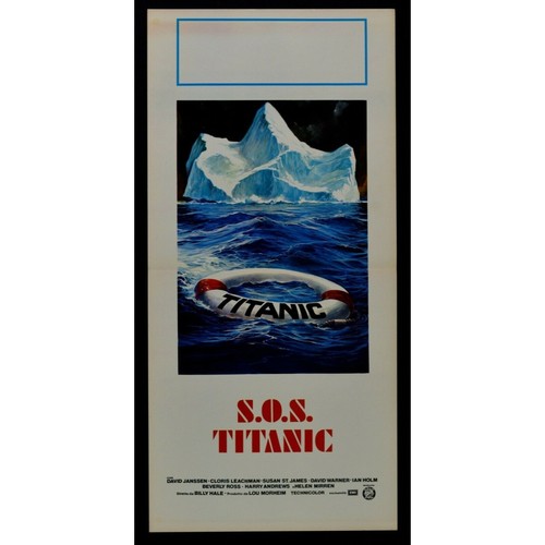 Plakat sos titanic eisberg - titanic,