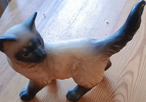 Goebel keramik katzenfigur - keramik,
