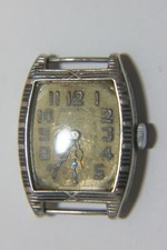 schöne vintage Hera H. Gasser & Cie Armbanduhr 800 Silber 20/40er Jahre 