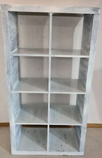 Ikea "Kallax" Regal Raumteiler Sideboard 4 x 2 Weiß Shabby Vintage *Abholung*