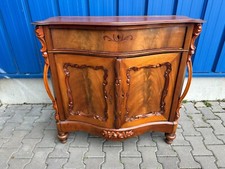 ANTIKE WILHELM III KOMMODE UM 1860 MAHAGONI FURNIERT