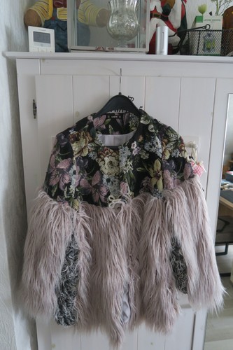 Jacke winterjacke kunstpelz - winterjacke,,