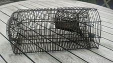 Alte Mausefalle /Nagerfalle / Lebendfalle aus Metall