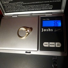 Damenring mit Perle, 585er Gold 3,6g - 14 Karat