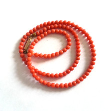Antike Korallenkette aus