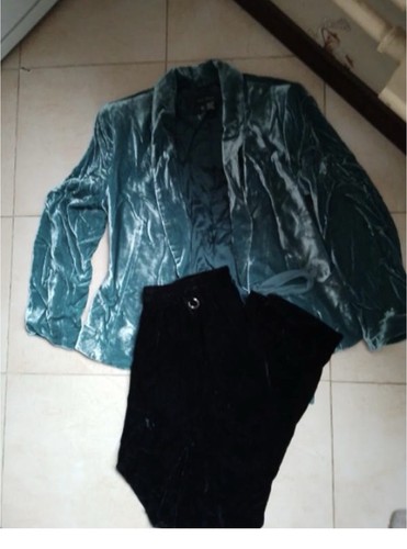 Neuer blazer aus samt - aus,
