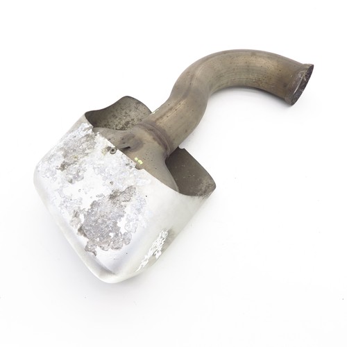 Endrohr blende auspuff - endrohr, links